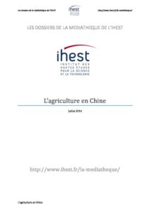 agriculture en chine