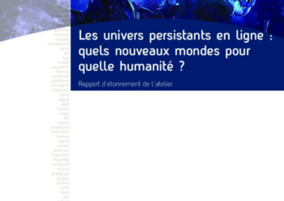 Les univers persistants en ligne : quels nouveaux mondes pour quelle humanité