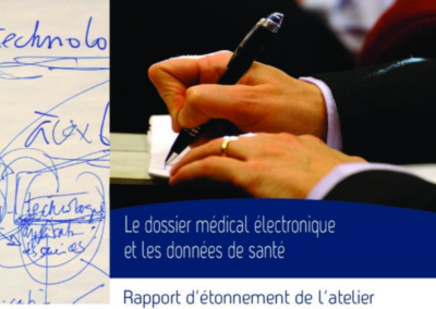 Le dossier médical électronique et les données de santé