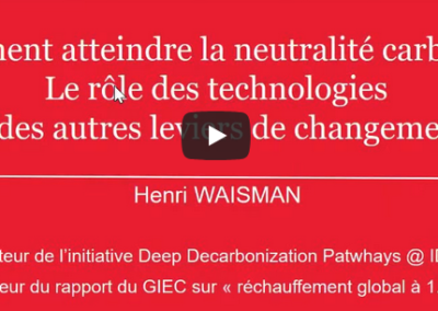 Comment atteindre la neutralité carbone ? Le rôle des technologies et des autres leviers de changement