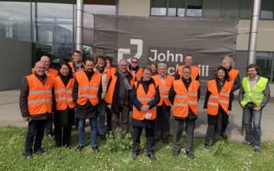 Une délégation de l’IHEST visite le site de John Cockerill d’Aspach