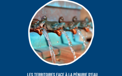 Séminaire thématique : Les territoires face à la pénurie d’eau