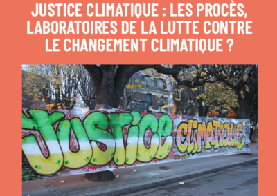 Justice climatique : les procès, laboratoires de la lutte contre le changement climatique